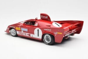 Alfa Romeo 33TT 12 #1 A. Merzario / J. Laffite 1000km Nurburgring Winner 1975 AUTOart 1:18 87505 Metal - imagen 7 de 8