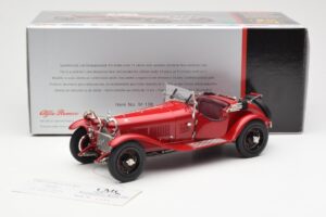 Alfa Romeo 6C 1750 GS Spider Burdeos Rojo CMC 1:18 M-138 Metal - imagen 6 de 6