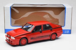 Alfa Romeo 75 Turbo Evoluzione Rojo MCG 1:18 MCG18428 Metal - imagen 6 de 6