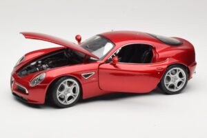 Alfa Romeo 8C Competizione Rojo Bburago 1:18 18-11021 Metal - imagen 2 de 8