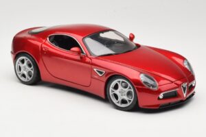 Alfa Romeo 8C Competizione Rojo Bburago 1:18 18-11021 Metal - imagen 6 de 8