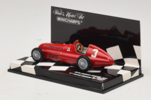 Alfa Romeo 159 Alfetta #3 C. Sanesi 6th Place British GP 1951 Minichamps 1:43 400511203 Metal - imagen 3 de 5