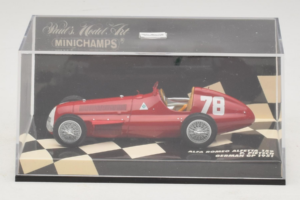 Alfa Romeo 159 Alfetta #78 P. Pietsch German GP 1951 Minichamps 1:43 400511278 Metal - imagen 5 de 5