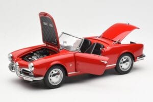 Alfa Romeo Giulietta 1300 Spider Rojo AUTOart 1:18 70157 Metal - imagen 2 de 8