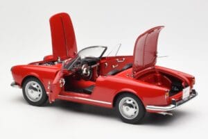 Alfa Romeo Giulietta 1300 Spider Rojo AUTOart 1:18 70157 Metal - imagen 5 de 8