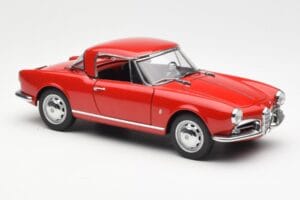 Alfa Romeo Giulietta 1300 Spider Rojo AUTOart 1:18 70157 Metal - imagen 6 de 8
