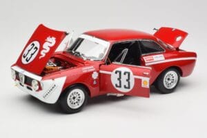 Alfa Romeo GTA 1300 Junior #33 T. Hezemans / G. van Lennep Hezemans Jarama 1972 Minichamps 1:18 100721233 Metal - imagen 2 de 8