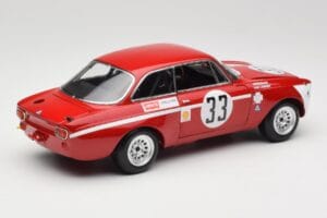 Alfa Romeo GTA 1300 Junior #33 T. Hezemans / G. van Lennep Hezemans Jarama 1972 Minichamps 1:18 100721233 Metal - imagen 3 de 8