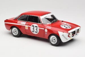 Alfa Romeo GTA 1300 Junior #33 T. Hezemans / G. van Lennep Hezemans Jarama 1972 Minichamps 1:18 100721233 Metal - imagen 6 de 8