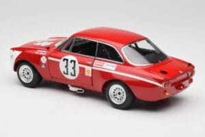 Alfa Romeo GTA 1300 Junior #33 T. Hezemans / G. van Lennep Hezemans Jarama 1972 Minichamps 1:18 100721233 Metal - imagen 7 de 8