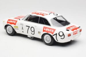 Alfa Romeo GTA 1300 #79 H. Rubens / C. Van Ryn 24 Hours of Spa 1971 Minichamps 1:18 155711279 Metal - imagen 5 de 6