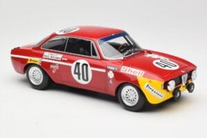 Alfa Romeo GTA 1300 #83 Autodelta C. Facetti / S. Truci 24 Hours of Spa 1972 Minichamps 1:18 155722283 Metal - imagen 4 de 6