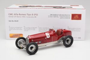 Alfa Romeo P3 #6 R. Caracciola Monza GP Winner 1932 CMC 1:18 M-221 Metal - imagen 6 de 6
