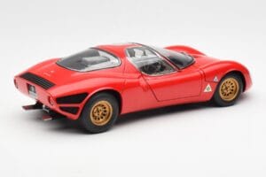 Alfa Romeo 33 Stradale Rojo AUTOart 1:18 70191 Metal - imagen 3 de 8