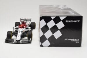 Alfa Romeo Racing C38 #7 K. Raikkonen F1 2019 Minichamps 1:18 110190007 Metal - imagen 6 de 6