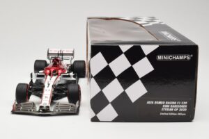 Alfa Romeo Racing C39 #7 K. Raikkonen Styrian GP 2020 Minichamps 1:18 110200207 Metal - imagen 6 de 6