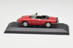 Alfa Romeo Spider 2000 Alfa Rojo Minichamps 1:43 436120760 Metal