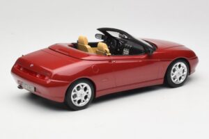 Alfa Romeo Spider 916 Proteo Red Metallic Norev 1:18 187854 Metal - imagen 2 de 6