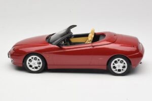 Alfa Romeo Spider 916 Proteo Red Metallic Norev 1:18 187854 Metal - imagen 3 de 6