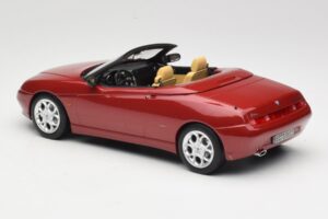Alfa Romeo Spider 916 Proteo Red Metallic Norev 1:18 187854 Metal - imagen 5 de 6