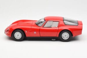 Alfa Romeo TZ2 Rojo AUTOart 1:18 70198 Metal - imagen 3 de 6
