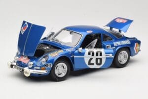 Alpine A110 1600S #28 Alpine-Renault O. Andersson / D. Stone Rally Monte Carlo 1971 Maisto 1:18 56033 Metal - imagen 2 de 8