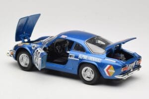 Alpine A110 1600S #28 Alpine-Renault O. Andersson / D. Stone Rally Monte Carlo 1971 Maisto 1:18 56033 Metal - imagen 5 de 8