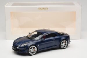 Alpine A110 S A120 Matte Storm Blue Norev 1:18 185444 Metal - imagen 6 de 6