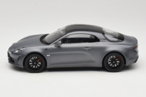 Alpine A110 S Gris Mate Carbon Roof Norev 1:18 185313 Metal - imagen 3 de 6