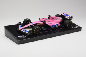 Alpine A522 BWT #14 F. Alonso BWT Alpine F1 Team Bahrain Grand Prix 2022 Minichamps 1:18 147220114 Resina - imagen 2 de 7