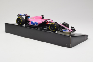 Alpine A522 BWT #14 F. Alonso BWT Alpine F1 Team Bahrain Grand Prix 2022 Minichamps 1:18 147220114 Resina - imagen 4 de 7