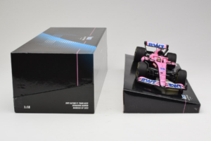 Alpine A522 BWT #14 F. Alonso BWT Alpine F1 Team Bahrain Grand Prix 2022 Minichamps 1:18 147220114 Resina - imagen 6 de 7