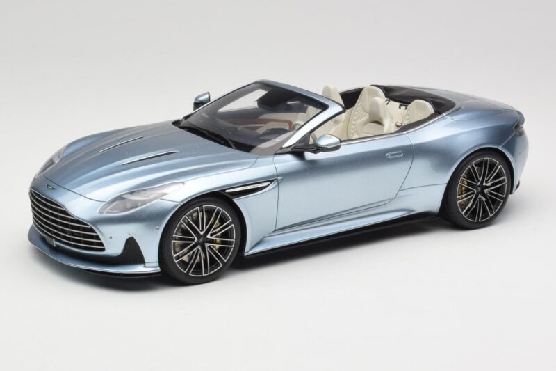 Aston Martin DB12 Volante Caribbean Blue Pearl GT Spirit 1:18 GT479 Resina