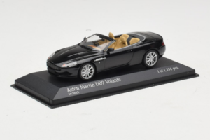 Aston Martin DB9 Descapotable Negro Minichamps 1:43 400137330 Metal - imagen 2 de 4