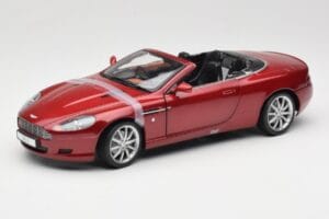 Aston Martin DB9 Volante Rojo Solido 1:18 8163 Metal