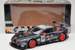 Aston Martin DBR9 GT1 #59 Team Modena A. Garcia / J. Menten / C. Fittipaldi 24 Hours of Le Mans 2006 Solido 1:18 80014 Metal - imagen 8 de 8