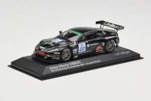 Aston Martin DBRS9 #22 Barwell Motorsport A. Needell FIA GT3 European Championship Spa 2006 Minichamps 1:43 400061322 Metal - imagen 2 de 4