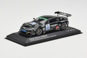 Aston Martin DBRS9 #66 Barwell Motorsport R. Johnson FIA GT3 European Championship Spa 2006 Minichamps 1:43 400061366 Metal - imagen 2 de 4