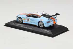 Aston Martin DBRS9 Gulf #92 T. Enge / Lechner VLN 250 Nurburgring 2008 Minichamps 1:43 400081392 Metal - imagen 3 de 4