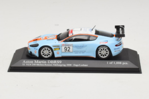 Aston Martin DBRS9 Gulf #92 T. Enge / Lechner VLN 250 Nurburgring 2008 Minichamps 1:43 400081392 Metal