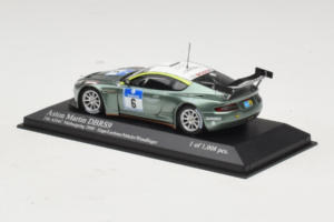 Aston Martin DBRS9 #6 M. Engel / K. Lechner ADAC 24 Hours Nurburgring 2008 Minichamps 1:43 400081306 Metal - imagen 3 de 4