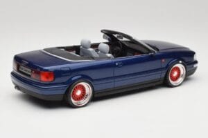 Audi 80 B4 Cabriolet Ming Azul Metallic Custom Wheels Otto 1:18 OT806-C Resina - imagen 2 de 6