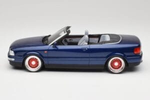 Audi 80 B4 Cabriolet Ming Azul Metallic Custom Wheels Otto 1:18 OT806-C Resina - imagen 3 de 6