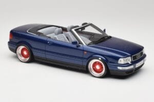 Audi 80 B4 Cabriolet Ming Azul Metallic Custom Wheels Otto 1:18 OT806-C Resina - imagen 4 de 6