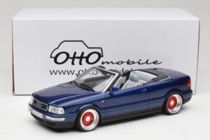 Audi 80 B4 Cabriolet Ming Azul Metallic Custom Wheels Otto 1:18 OT806-C Resina - imagen 6 de 6
