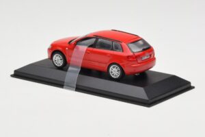 Audi A3 8P Sportback Rojo Minichamps 1:43 5010403023 Metal - imagen 3 de 4