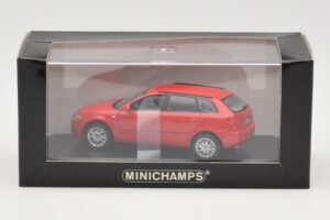 Audi A3 8P Sportback Rojo Minichamps 1:43 5010403023 Metal - imagen 4 de 4