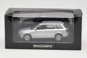Audi A4 B7 Avant Plata Minichamps 1:43 AUDI009 Metal - imagen 4 de 4