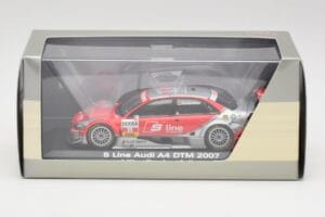 Audi A4 B7 #11 Team Abt M. Rockenfeller DTM 2007 Minichamps 1:43 5020700163 Metal - imagen 4 de 4
