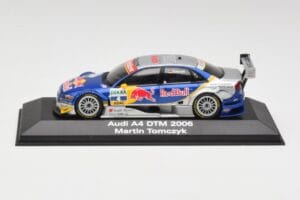 Audi A4 B7 #4 Red Bull M. Tomczyk DTM 2006 Minichamps 1:43 5020600303 Metal